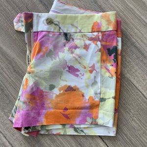 Multi Colored Chino J. Crew Shorts